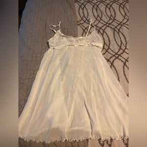 Lace babydoll night dress set